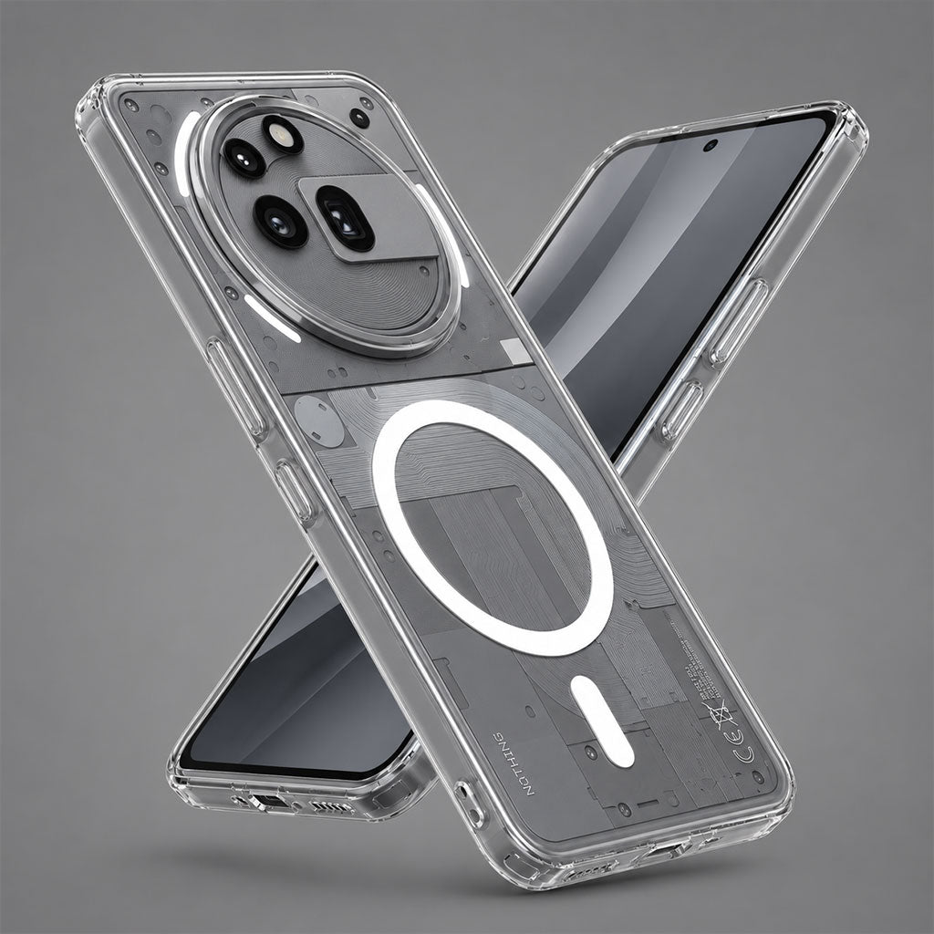 Nothing Phone 3a Pro 5G Clear Anti-Yellow MagSafe Protective Case