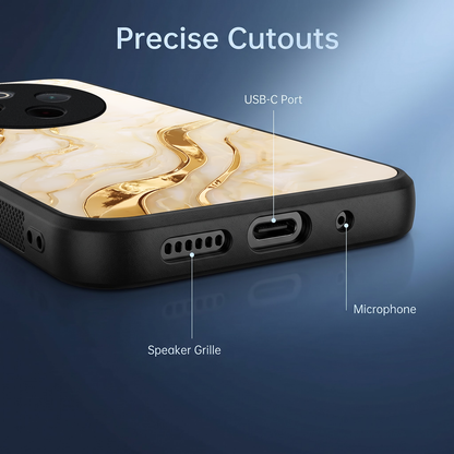 Vivo T4 5G Marvel Texture Acrylic Glass Back Case