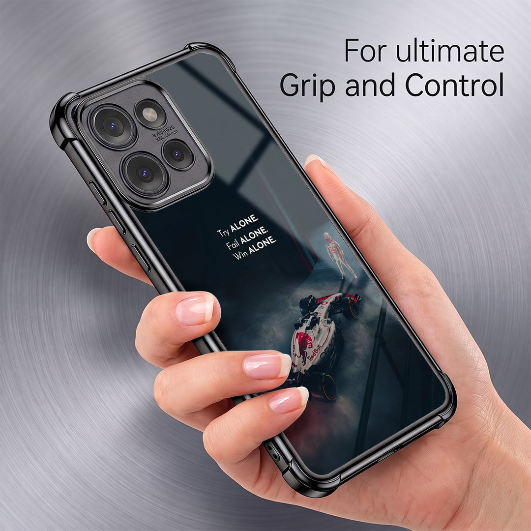 Motorola Edge 50 5G F1 Alone Airbags Printed Back Case