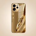 Oppo Reno 15 Pro Mini 5G Luxury Infinity Energy Gold Electroplated Glass Phone Case
