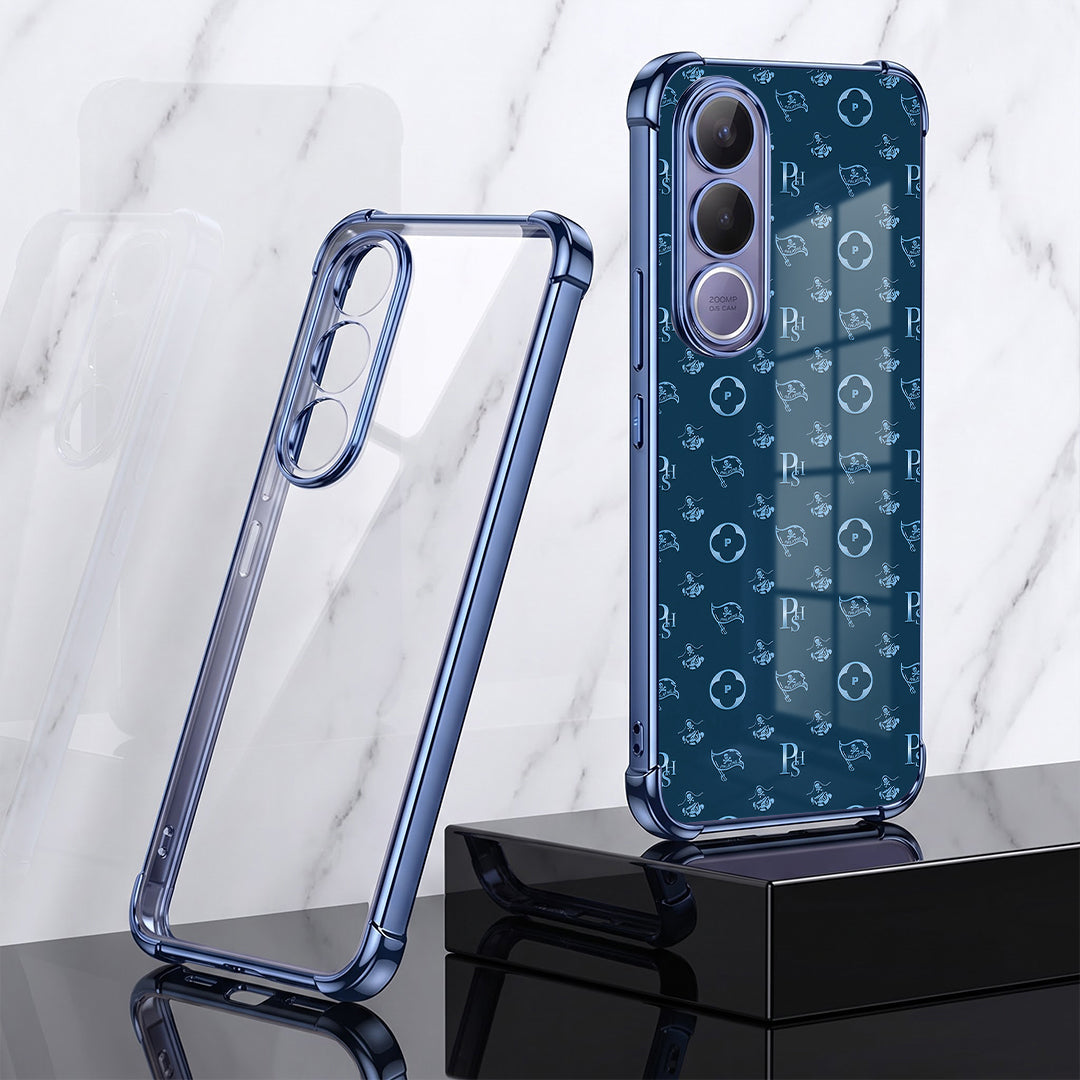 Vivo V70 FE 5G Luxury Monogram Blue Airbags Printed Back Case