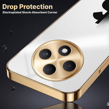 Oppo F27 5G Luxury XAU/USD Gold Electroplated Glass Phone Back Case