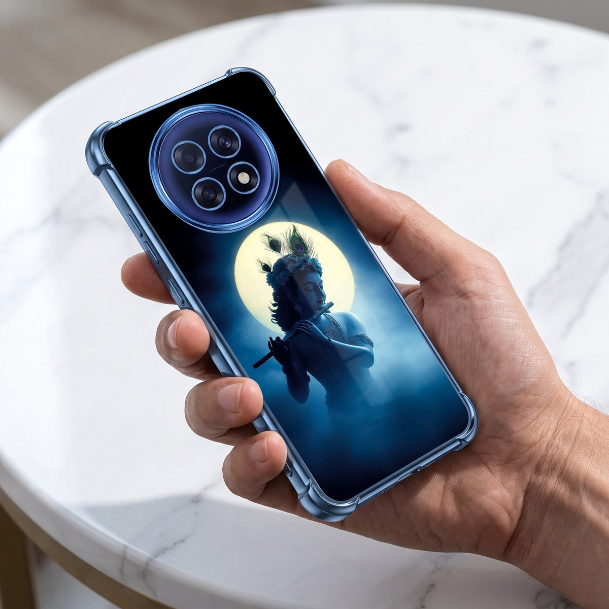 Oppo F31 Pro+ 5G Midnight Krishna Airbags Printed Back Case