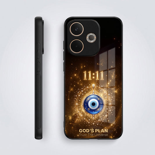 Oppo A5 Pro 5G God’s Plan Evil Eye Acrylic Glass Back Case