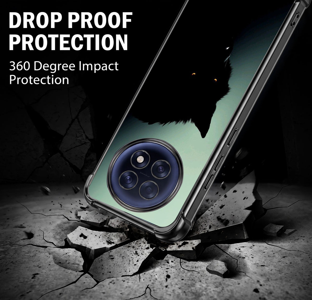 Oppo F31 Pro+ 5G Shadow Prowler Airbags Printed Back Case
