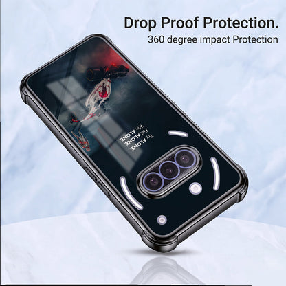 Nothing Phone 3a 5G F1 Alone Airbags Printed Back Case