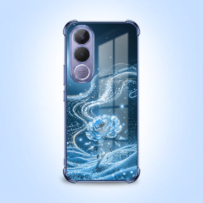 Vivo V70 FE 5G Blue Rose Airbags Printed Back Case