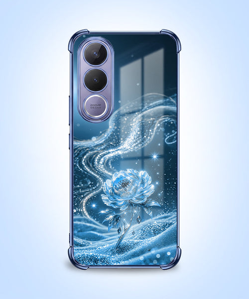 Vivo V70 FE 5G Blue Rose Airbags Printed Back Case