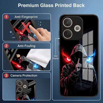 Oppo A5 Pro 5G Hooded Shadow Demon Acrylic Glass Back Case