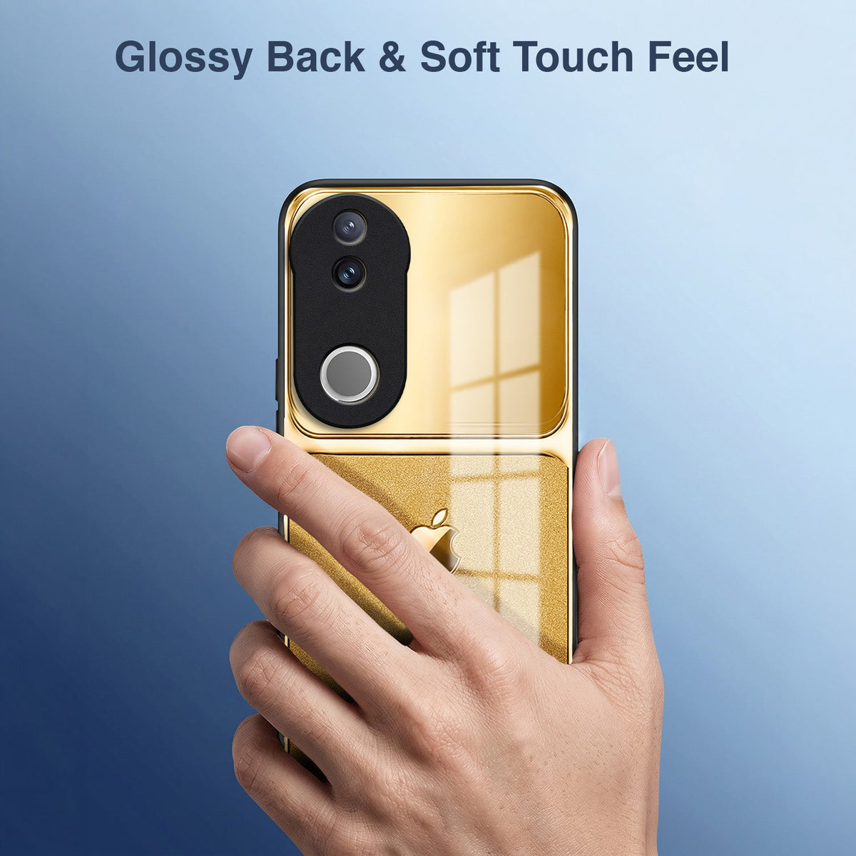 Vivo V50 5G Royal Touch Apple Acrylic Glass Back Case