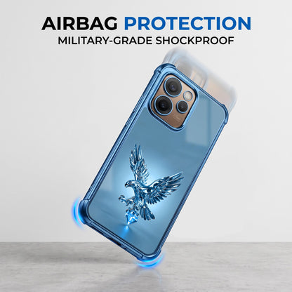 Oppo Reno 15 Pro Mini 5G Blue Eagle Airbags Printed Back Case