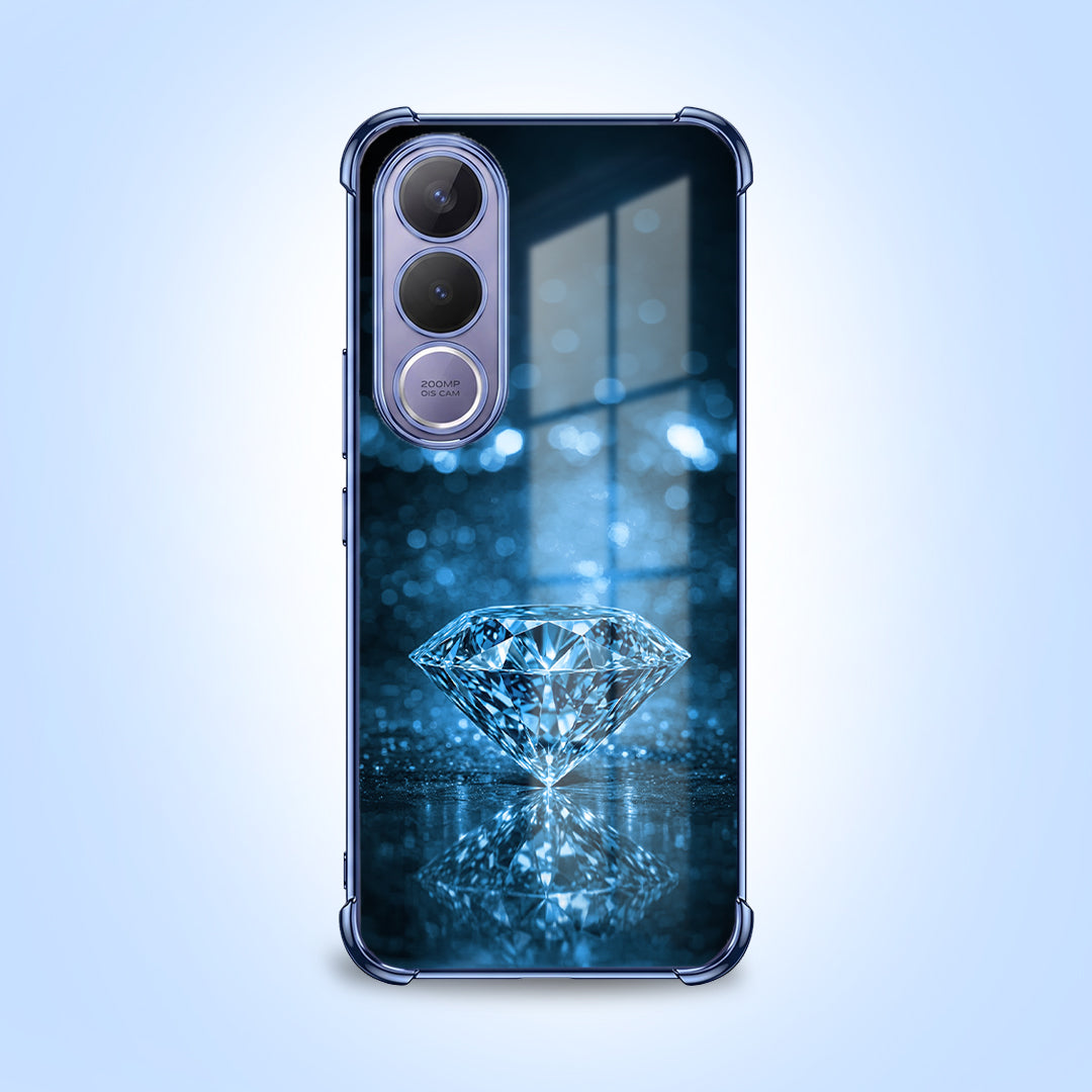 Vivo V70 FE 5G Blue Diamond Airbags Printed Back Case