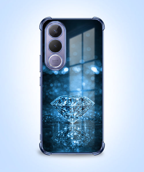 Vivo V70 FE 5G Blue Diamond Airbags Printed Back Case