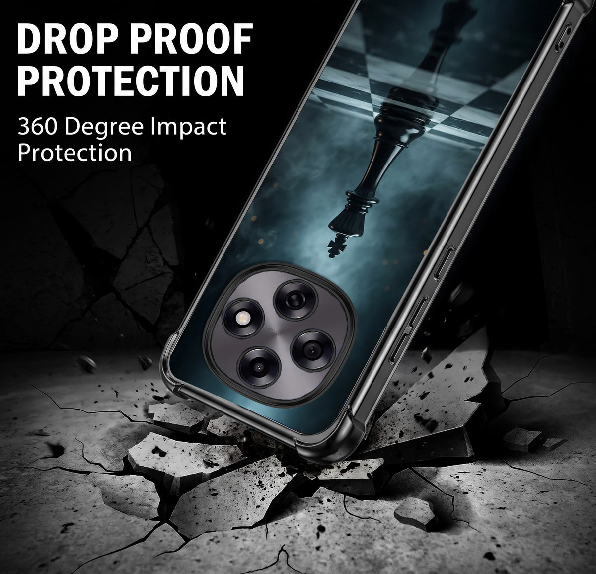 Oppo F31 Pro 5G Checkmate Airbags Printed Back Case