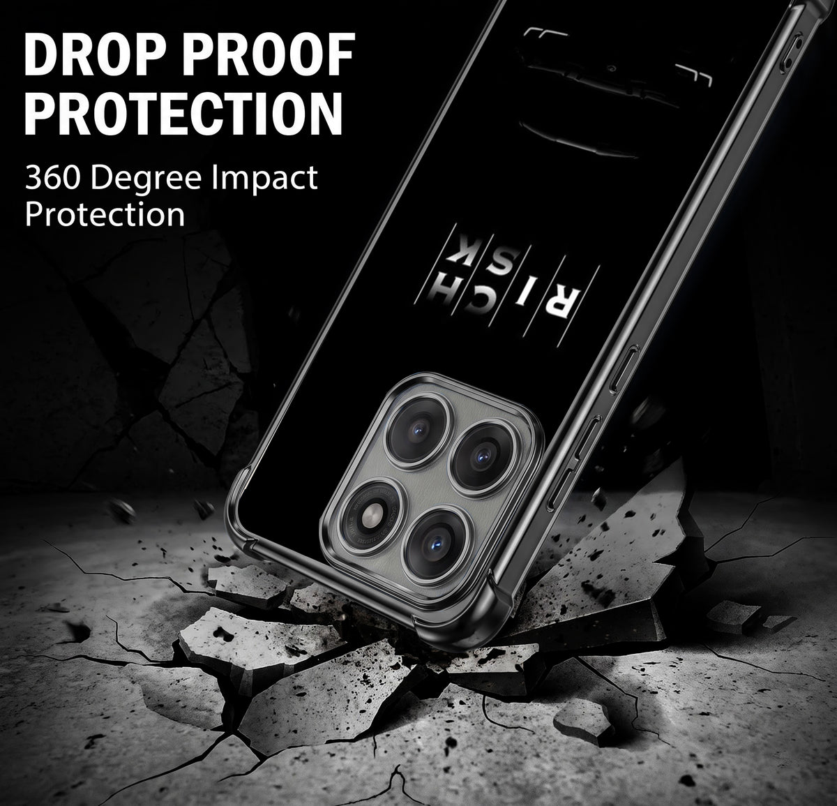 Motorola Edge 60 Pro 5G Midnight Risk Airbags Printed Back Case