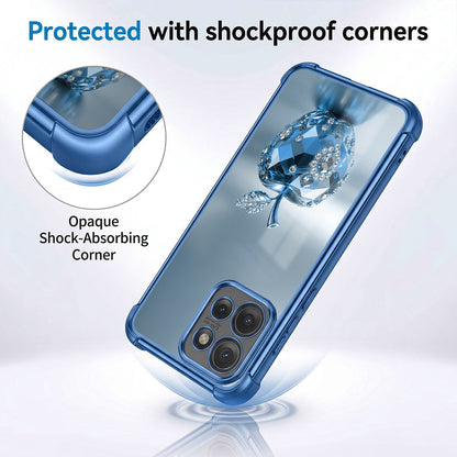 Motorola Edge 50 5G Blue Apple Airbags Printed Back Case