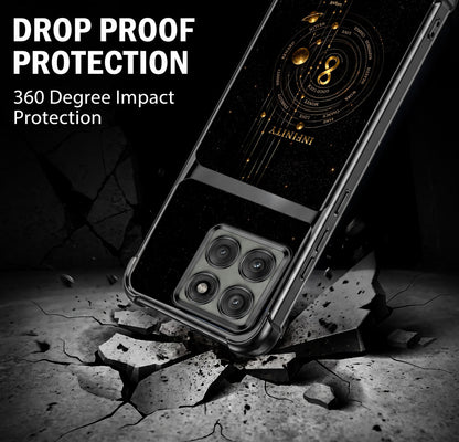 Motorola Edge 60 Pro 5G Infinity Manifestation Dual-Tone Transparent Airbags Case