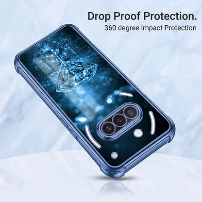 Nothing Phone 3a 5G Blue Diamond Airbags Printed Back Case