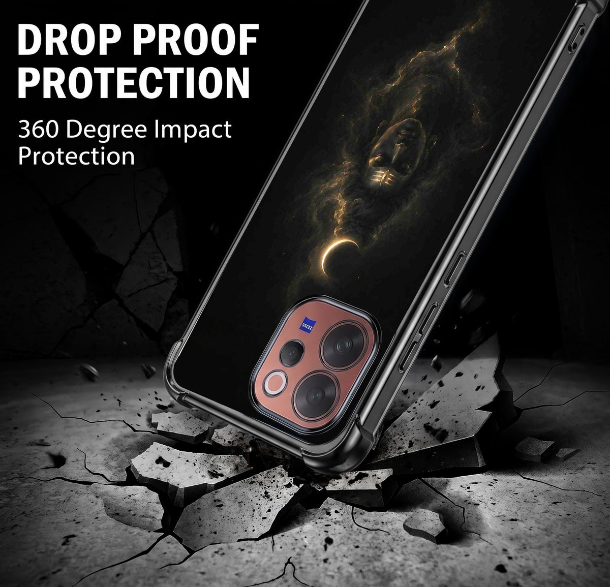 Vivo V70 5G Divine Mahadev Airbags Printed Back Case