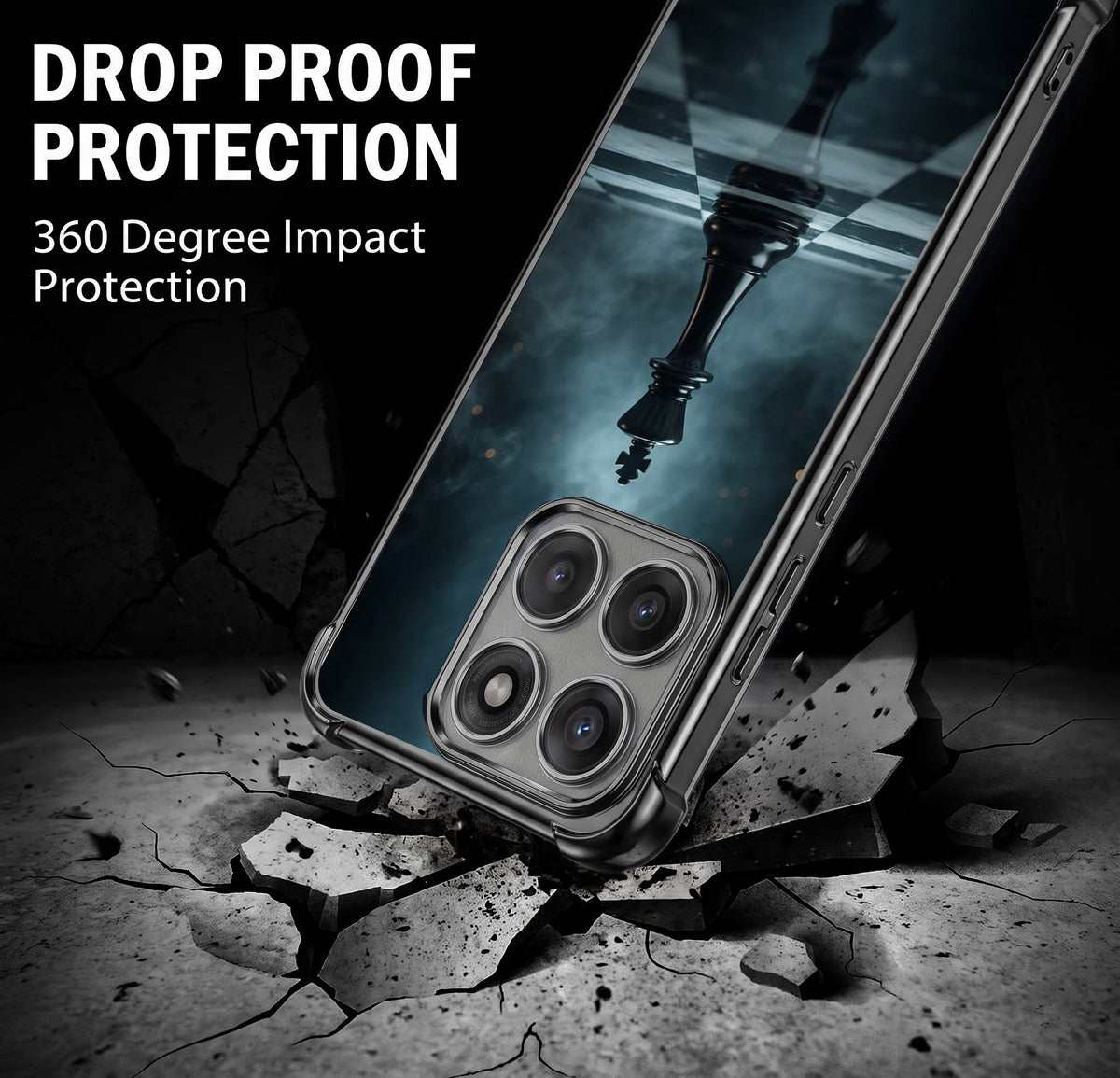 Motorola Edge 70 5G Checkmate Airbags Printed Back Case