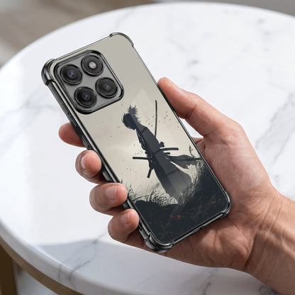 Motorola Edge 60 Pro 5G Shadow Samurai Airbags Printed Back Case