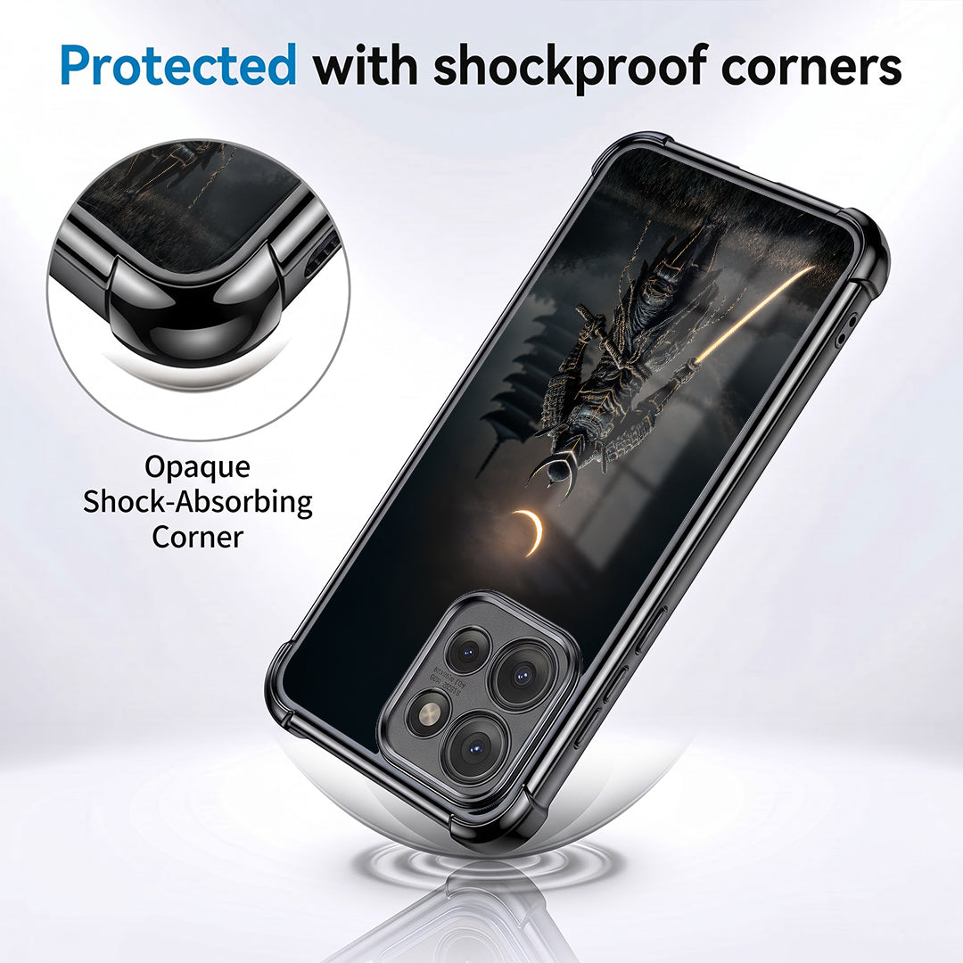 Motorola Edge 50 5G Samurai Warrior Airbags Printed Back Case