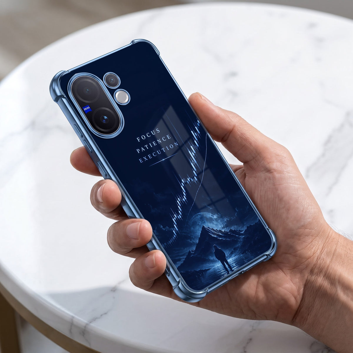 Vivo V60 5G Focus Airbags Printed Back Case