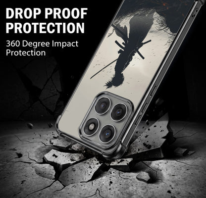 Motorola Edge 60 Pro 5G Shadow Samurai Airbags Printed Back Case