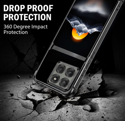 Motorola Edge 60 Pro 5G Golden Sunset Dual-Tone Transparent Airbags Case