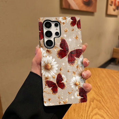 Samsung Galaxy S25 Ultra 5G Butterfly Floral Protective Case