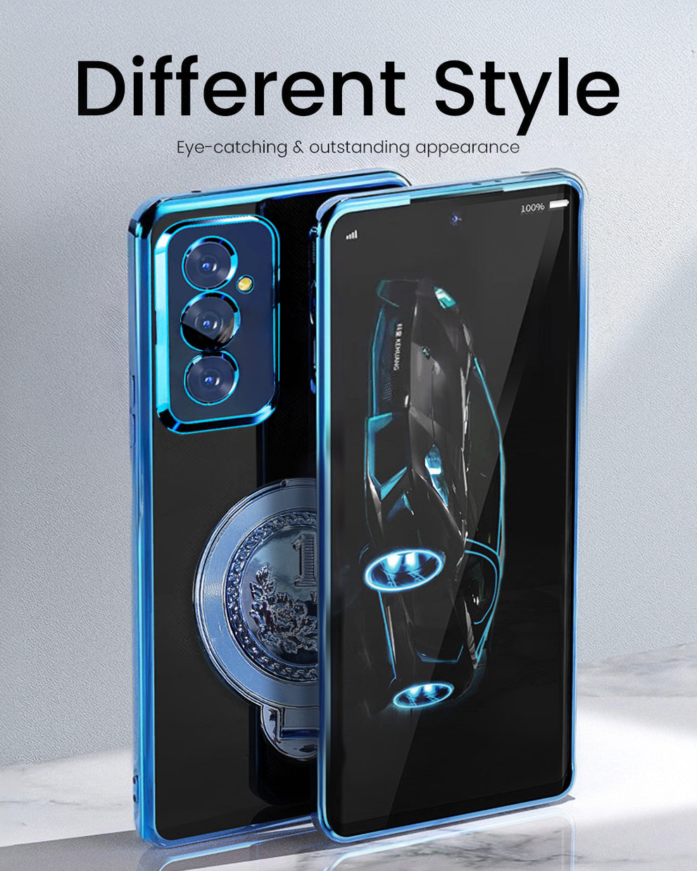 Samsung Galaxy A55 5G Electroplating Billion Wheel Case