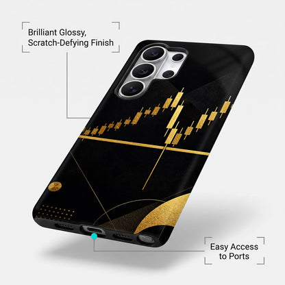 Samsung Galaxy S25 Ultra 5G Trading Candles Protective Case