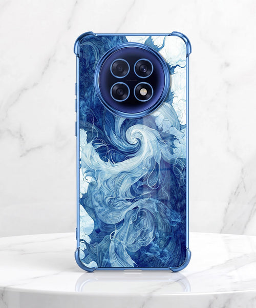 Oppo F31 Pro+ 5G Ocean Swirl Airbags Printed Back Case