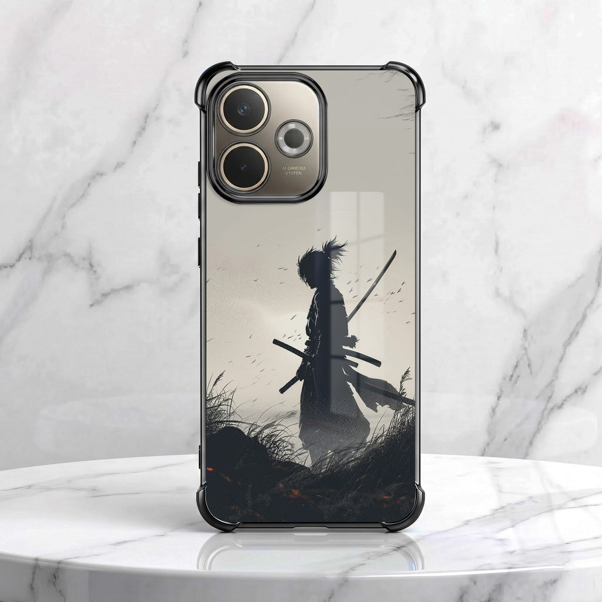 Oppo A5 Pro 5G Shadow Samurai Airbags Printed Back Case