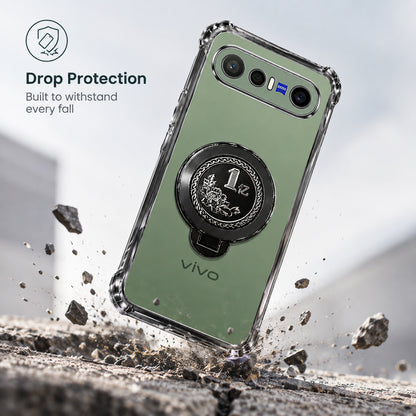 Vivo X300 FE 5G Premium Billion Wheel Rotating Shockproof Airbags Case