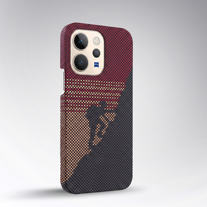 Vivo V70 5G Premium Aramid Carbon Fiber Pixel Pattern Phone Case