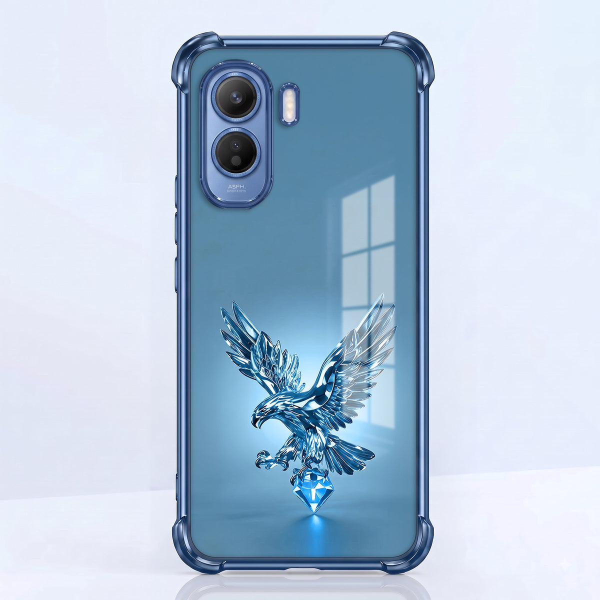Vivo T5 Pro 5G Blue Eagle Airbags Printed Back Case