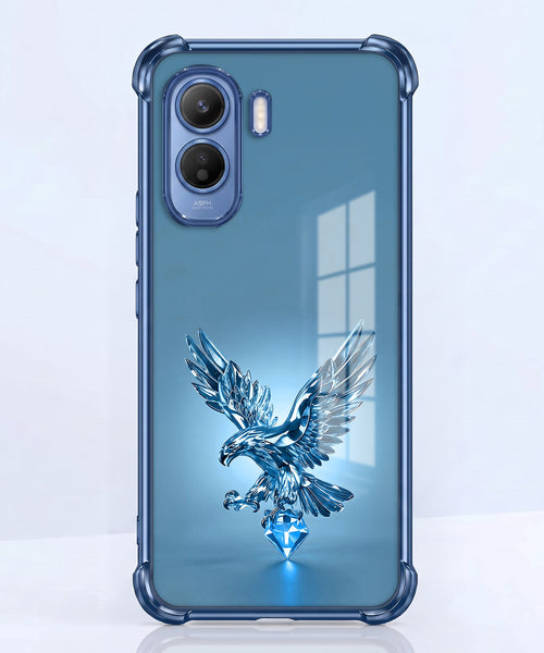 Vivo T5 Pro 5G Blue Eagle Airbags Printed Back Case