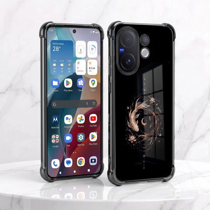 Vivo V60 5G Celestial Koi Airbags Printed Back Case