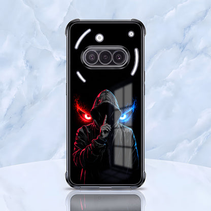Nothing Phone 3a 5G Hooded Shadow Demon Airbags Printed Back Case