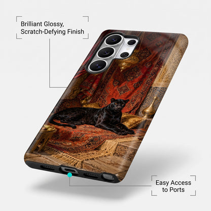 Samsung Galaxy S25 Ultra 5G Royal Black Panther Protective Case