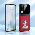 Vivo Y400 Pro 5G Shaheed Bhagat Singh 3D Metal Leather Back Case