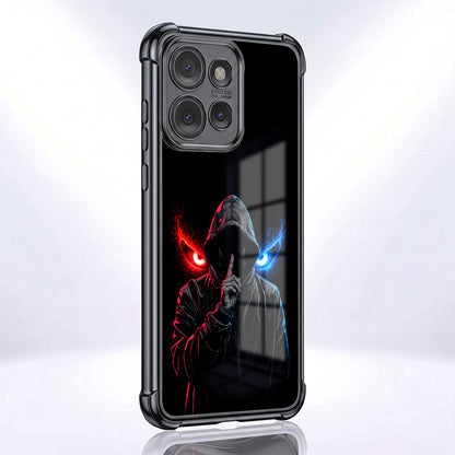 Motorola Edge 50 Neo 5G Hooded Shadow Demon Airbags Printed Back Case