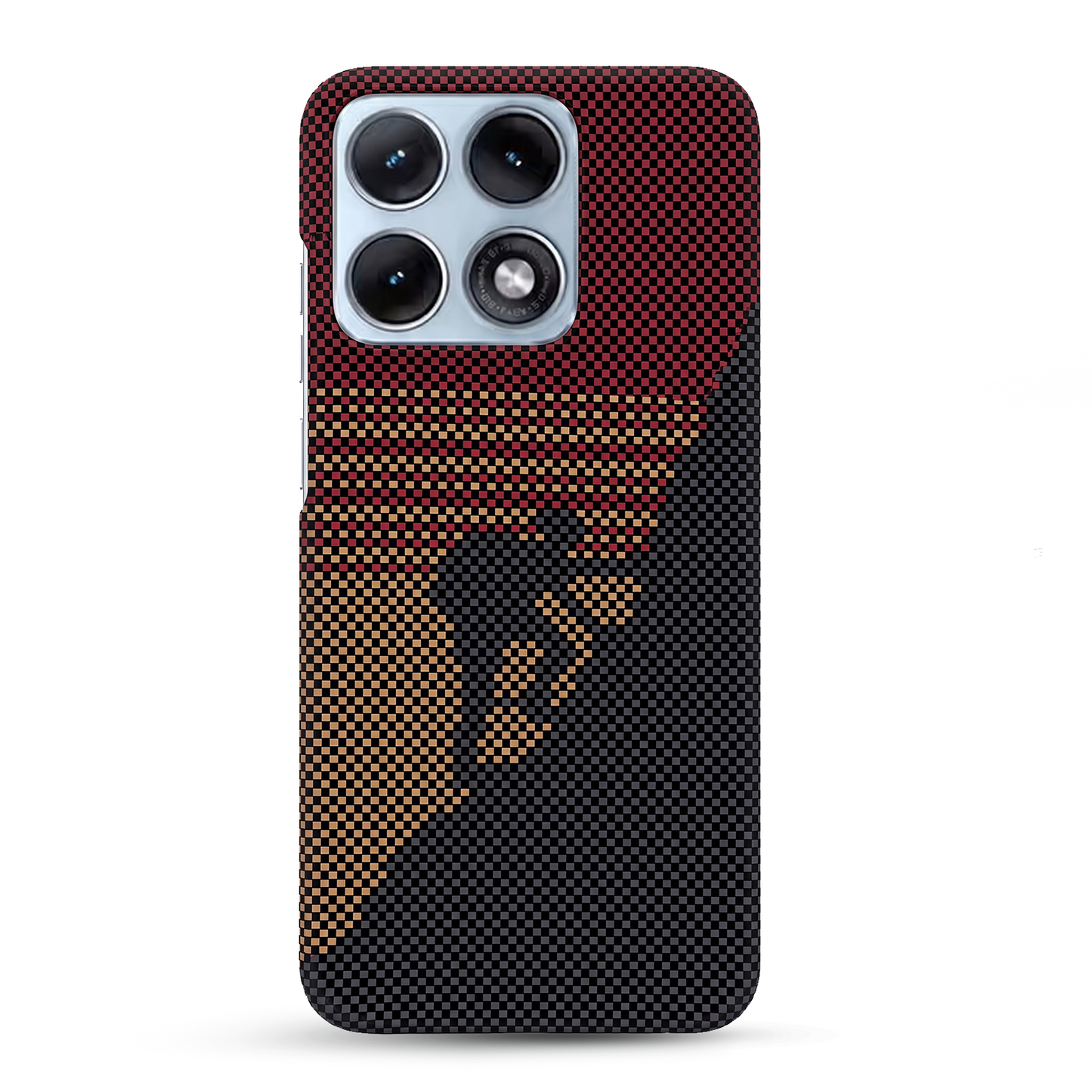 Motorola Edge 70 Pro 5G Premium Aramid Carbon Fiber Pixel Pattern Phone Case