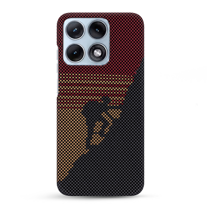 Motorola Edge 70 Pro 5G Premium Aramid Carbon Fiber Pixel Pattern Phone Case