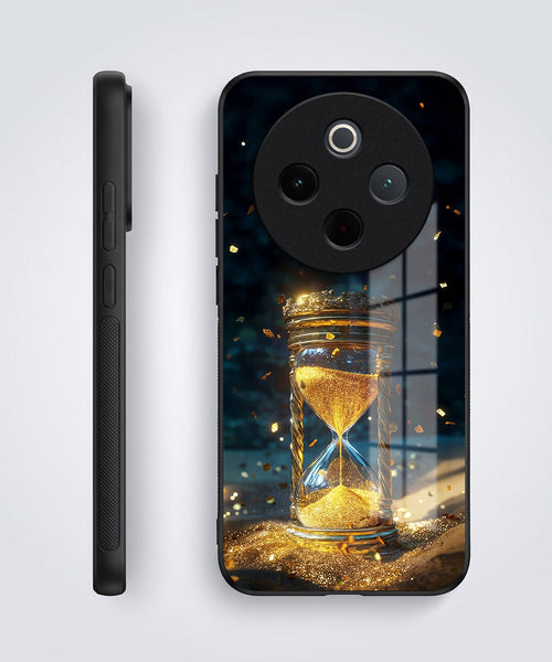 Vivo T4 5G Golden Hour Glass Acrylic Glass Back Case