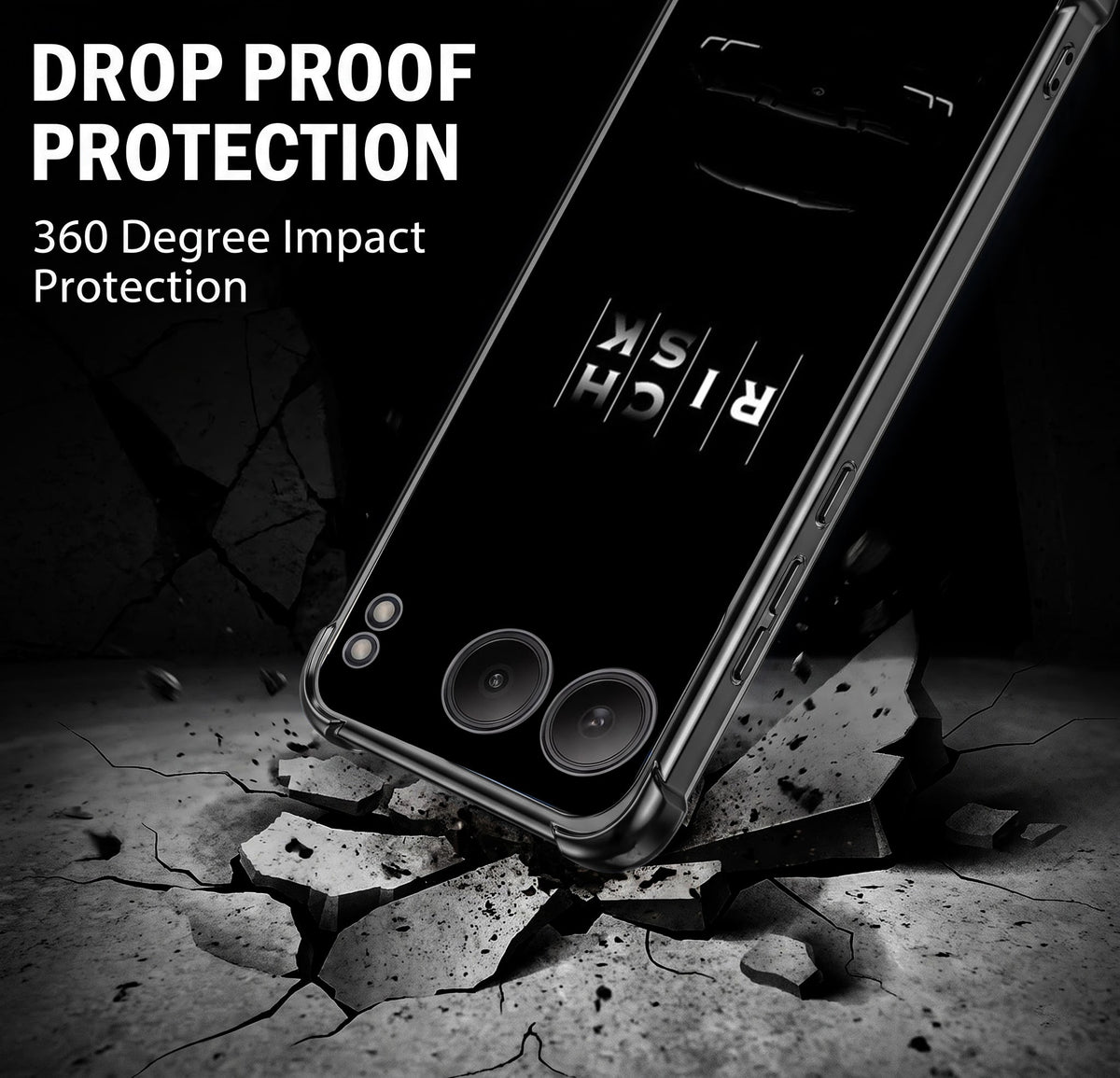 One Plus Nord 4 5G Midnight Risk Airbags Printed Back Case
