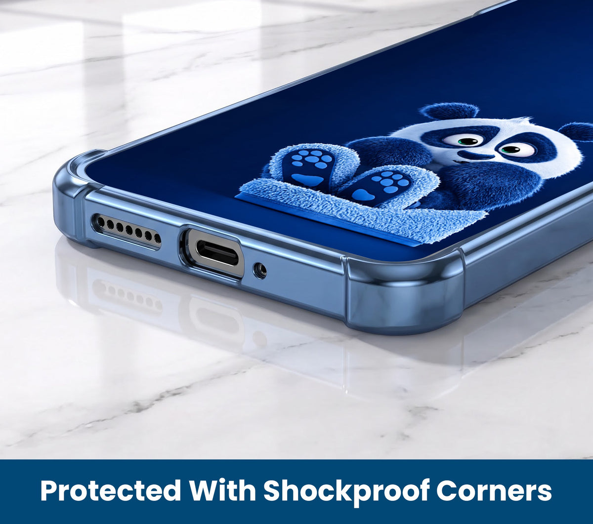 Oppo F31 Pro+ 5G Cute Panda Airbags Printed Back Case