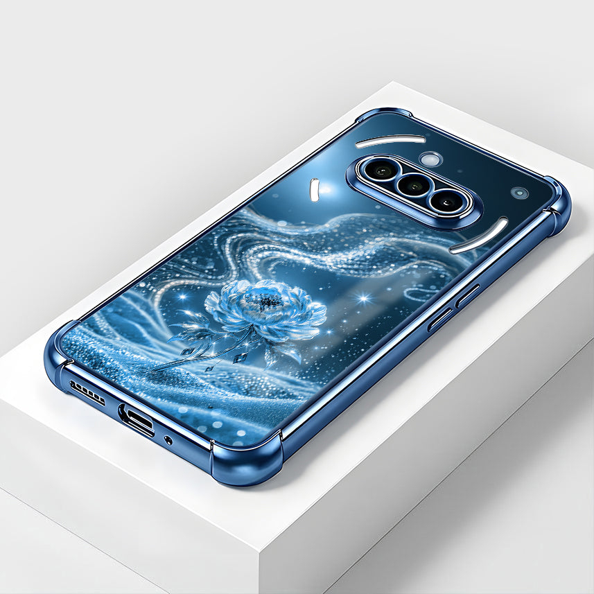 Nothing Phone 3a 5G Blue Rose Airbags Printed Back Case