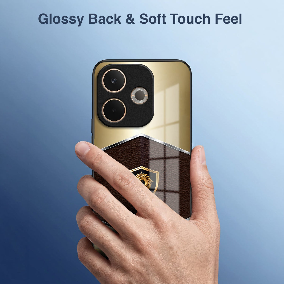 Oppo A5 Pro 5G Dragon Crest Acrylic Glass Back Case
